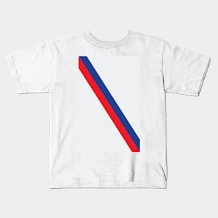 Glasgow Rangers Blue and Red Sash Away Kids T-Shirt